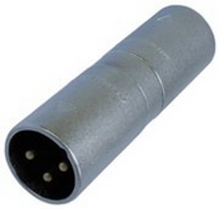 Neutrik adaptors, Neutrik NA3MM - Adaptor XLR male / XLR male