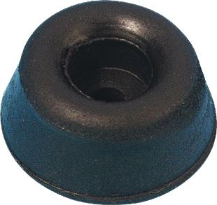 Boxenf�sse, Adam Hall Hardware, Artikelnummer: 4903 - Gummifu� 20 x 09 mm, schwarz
