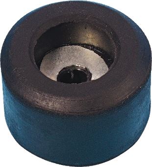 Boxenf�sse, Adam Hall Hardware, Artikelnummer: 4904 - Gummifu� 25 x 15 mm, schwarz