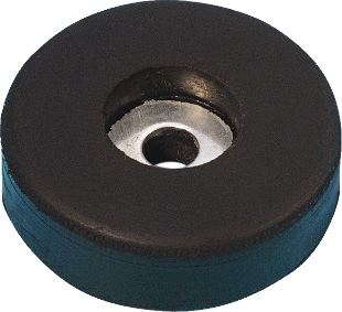 Boxenf�sse, Adam Hall Hardware, Artikelnummer: 4906 - Gummifu� 38 x 10 mm, schwarz