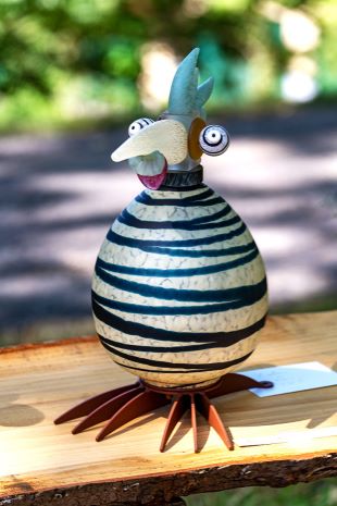 Borowski sculptures ext�rieur / oiseaux exotiques, Borowski Albert