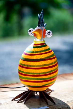 Borowski sculptures ext�rieur / oiseaux exotiques, Borowski Bob