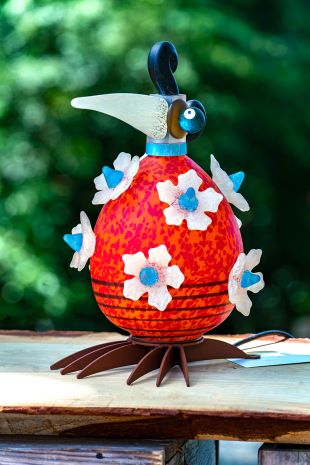 Borowski sculptures ext�rieur / oiseaux exotiques, Borowski Elvis