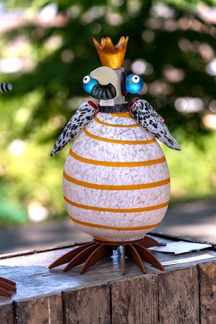 Borowski sculptures ext�rieur / oiseaux exotiques, Borowski Freddy  