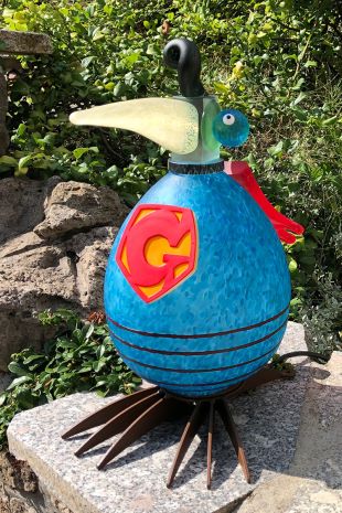 Borowski sculptures ext�rieur / oiseaux exotiques, Borowski Supergonzo