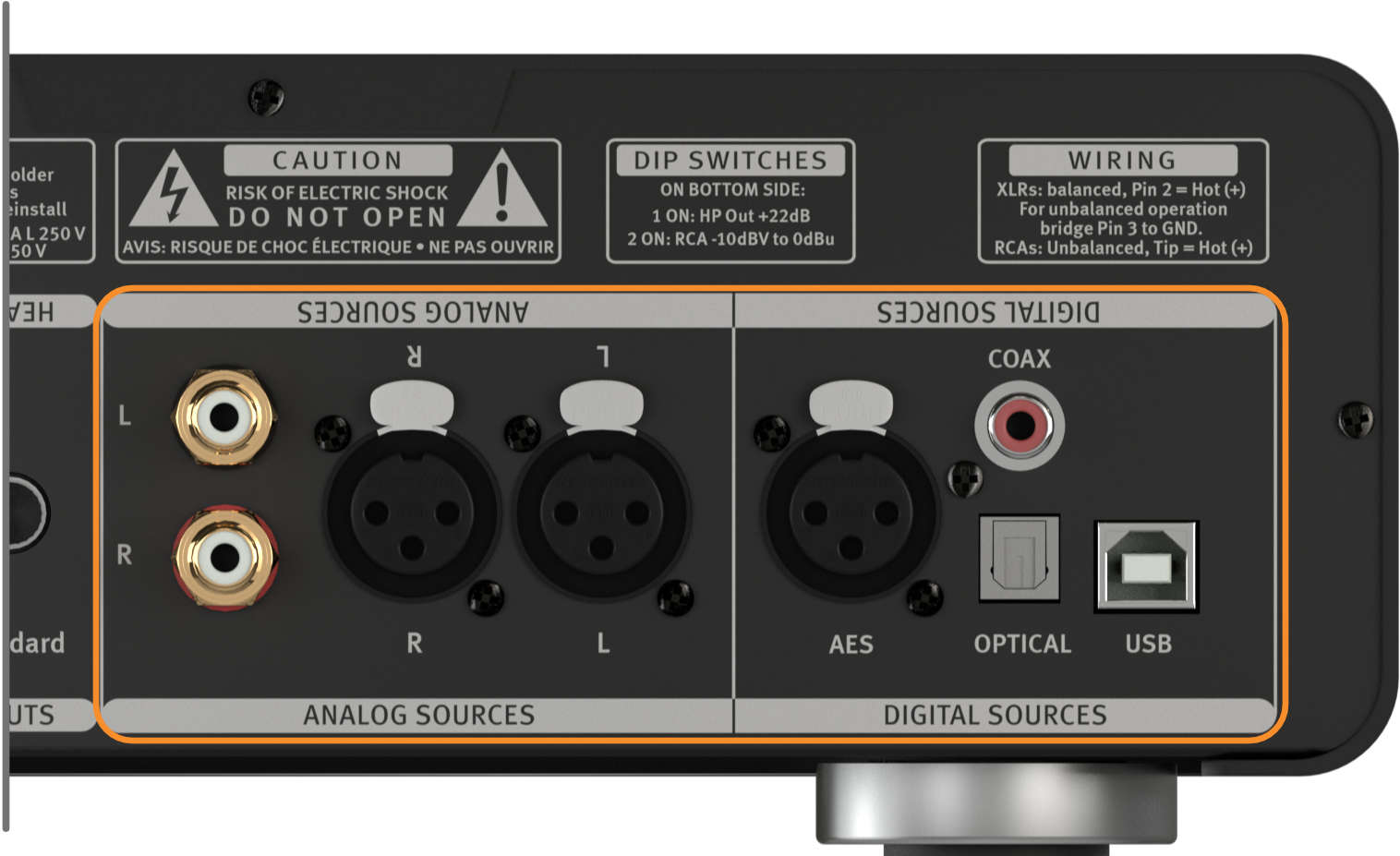 SPL Phonitor xe, Eing�ngig Eing�nglich