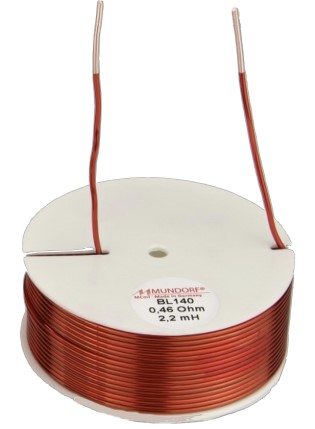 Selfs &agrave; air et selfs avec fils vernis, Mundorf bobines BL140