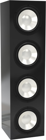 Alcone Sub 40 Definition est un subwoofer puissant haut de gamme, qui met en valeur les satellites, les home cin�mas ou les enceintes compactes. Le module contient quatre haut-parleurs de basse Alcone AC10 HE et un module d'amplification.