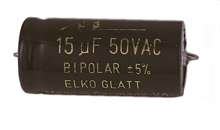 Condensador electrol&iacute;tico Mundorf, opci&oacute;n econ&oacute;mica