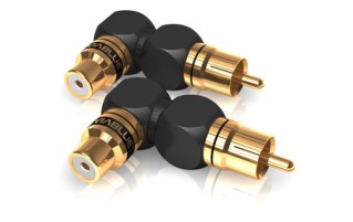 ViaBlue XS Plugs Series, XS RCA Adapter 90� XL 