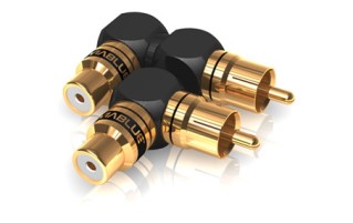 ViaBlue XS Plugs Series, XS RCA Adapter 90� S/XL 