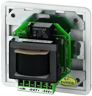 Regolatori volume e accessori, Attenuatori da pannello per altoparlanti PA con rel� prioritario 24 V ATT-336PEU