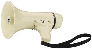 Meg�fonos, Meg�fono, en una carcasa de pl�stico, dise�o peque�o,  TM-6