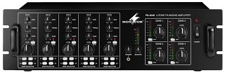 Amplifiers: Zone mixing amplifiers, 4-channel mono mixing amplifier PA-4040