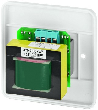 Regolatori volume e accessori, Attenuatori per altoparlanti PA da pannello ATT-2100/WS