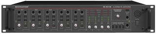 Amplificador mezclador mono de 4 canales PA-40120