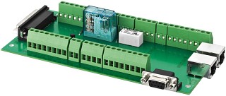 Allarme via voce, Circuito stampato di connessione secondo EN 54-16 EVA-16IO