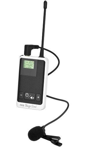 Syst�mes de guide pour groupes, Emetteur miniature 16 canaux pour le fonctionnement micro et signaux audio ligne ATS-20T