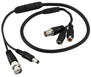 Cam�ras: Bo�tiers, supports et alimentations, Cordon adaptateur avec microphone int�gr� VB-100MIC