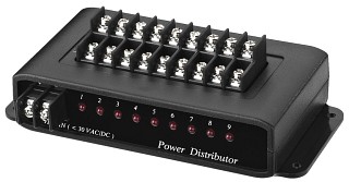 Cam�ras: Bo�tiers, supports et alimentations, R�partiteur de tension PD-109