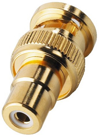 Adaptateurs: RCA, Adaptateur BNC m�le / RCA femelle BNC-1523G