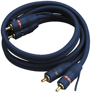 Cables y fusibles, Cables de Conexi�n Audio Est�reo de Alta Calidad AC-080/BL