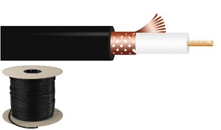 C�ble sur tambour: C�ble vid�o, C�ble coaxial vid�o VCC-259/SW