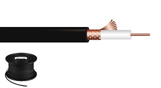 C�ble sur tambour: C�ble vid�o, C�ble vid�o coaxial VCC-300/SW