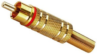 Fiches m�les et femelles: RCA, Fiches RCA T-707G/RT