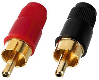 Fiches m�les et femelles: RCA, Fiche RCA m�le T-701G