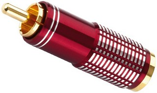 Fiches m�les et femelles: RCA, Fiches RCA m�les T-716G/RT