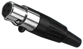 Fiches m�les et femelles: XLR, XLR m�les et femelles mini, 3 p�les XLR-307/J