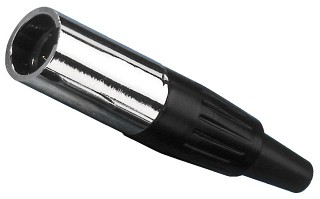 Fiches m�les et femelles: XLR, XLR m�les et femelles mini, 3 p�les XLR-307/P