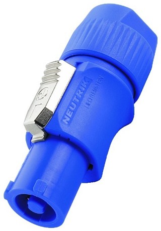 Tension secteur: Fiche et prise d'alimentation, Fiches NEUTRIK POWERCON NAC-3FCA