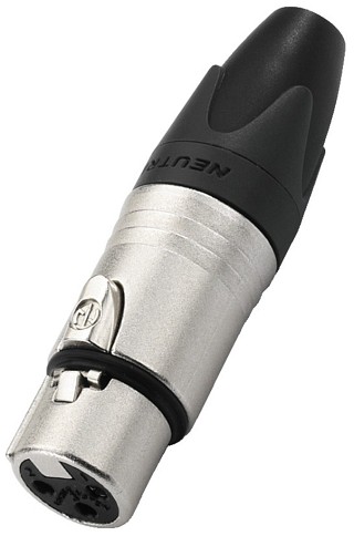 Fiches m�les et femelles: XLR, Fiches XLR 3 p�les NEUTRIK NC-3FXX