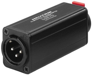Signaloptimierer: Splitter und �bertrager, NEUTRIK-XLR/6,3-mm-Klinken-Symmetrieradapter/Massetrennfilter NA-2MJTX