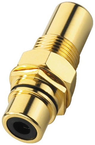 Fiches m�les et femelles: RCA, Fiches RCA ch�ssis femelles T-730G/SW