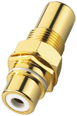 Fiches m�les et femelles: RCA, Fiches RCA ch�ssis femelles T-730G/WS