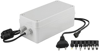 Cam�ras: Bo�tiers, supports et alimentations, Alimentation 12 V pour utilisation en ext�rieur PS-120WP