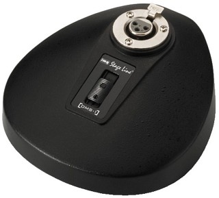 Microphones col de cygne, Pied de micro de table DMS-1