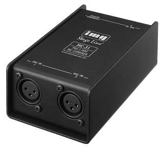 Signaloptimierer: Splitter und �bertrager, 3-fach-Mikrofon-Combiner MC-31