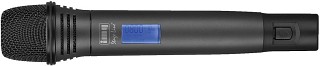 Funk-Mikrofone: Sender und Empf�nger, Handmikrofon mit integriertem Multi-Frequenz-Sender TXS-606HT