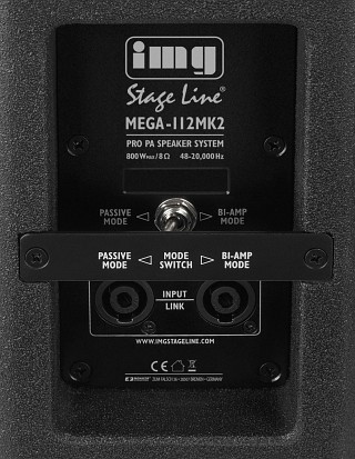 Altoparlanti PA passivi: 12 pollici, Cassa acustica PA professionale premium, 800 WMAX, 400 WRMS, 8  , MEGA-112MK2