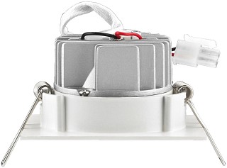 Accessori Illuminotecnica, Spot da pannello con LED,  angolare, 5 W LDSQ-755W/WWS