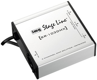 Steuerger�te, DMX-Verteiler und Aufholverst�rker SR-103DMX