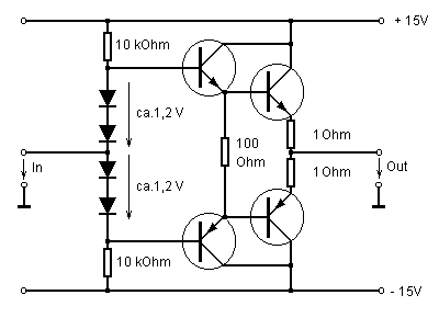 Emitterfolger, komplemant&auml;r